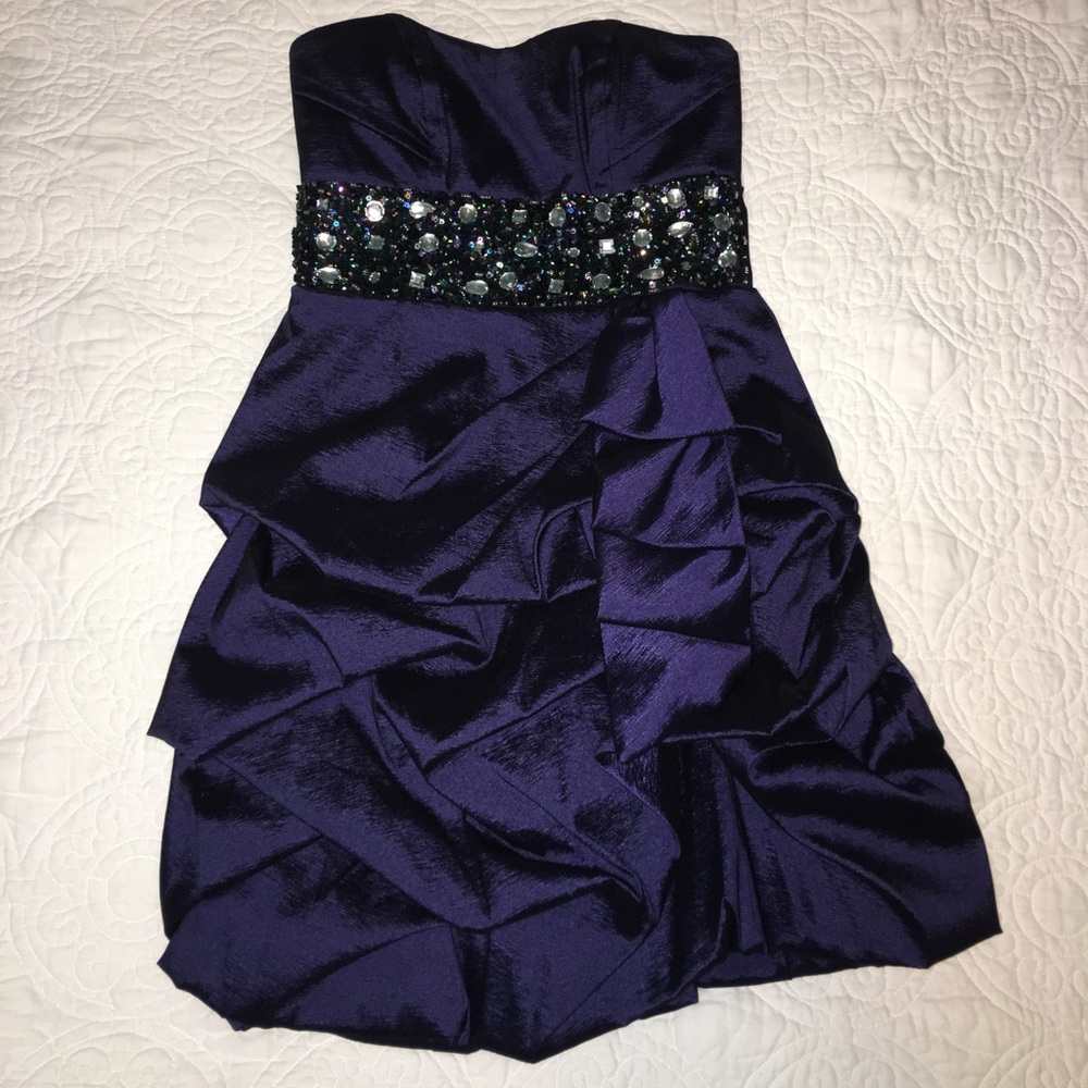 Navy semi-formal dress